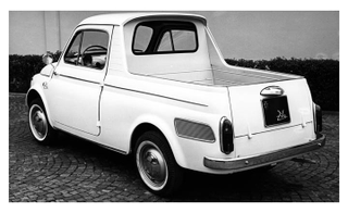 Illustration for article titled It's a 500mino! (1962 Fiat 500 Ziba, styled by Ghia)